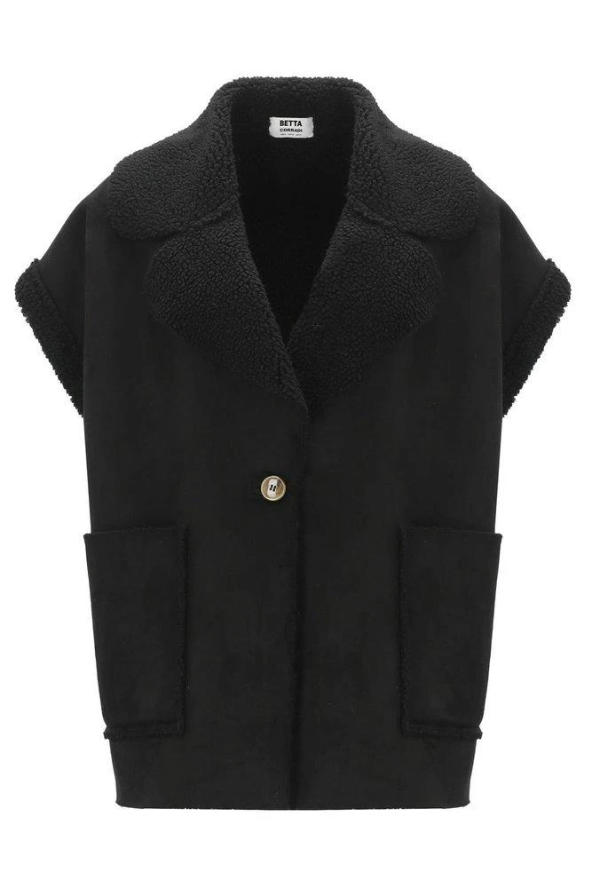 Betta Corradi Betta Corradi Teddy Lapel Vest Jacket from Cettire
