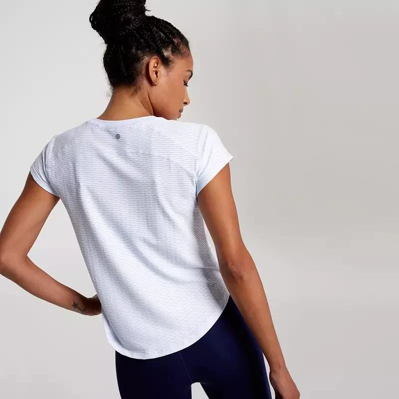 CALIA CALIA Women's Renew Twisted Mesh Short Sleeve Tee 3