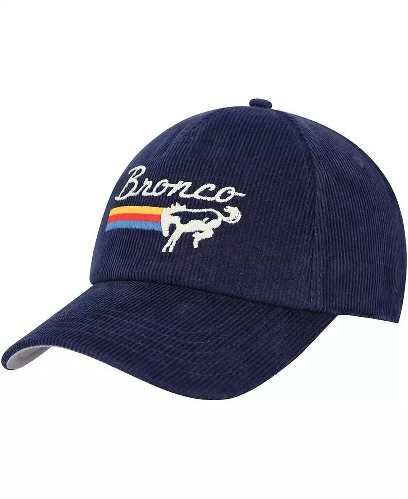 American Needle Men's Navy Bronco Roscoe Corduroy Adjustable Hat 1