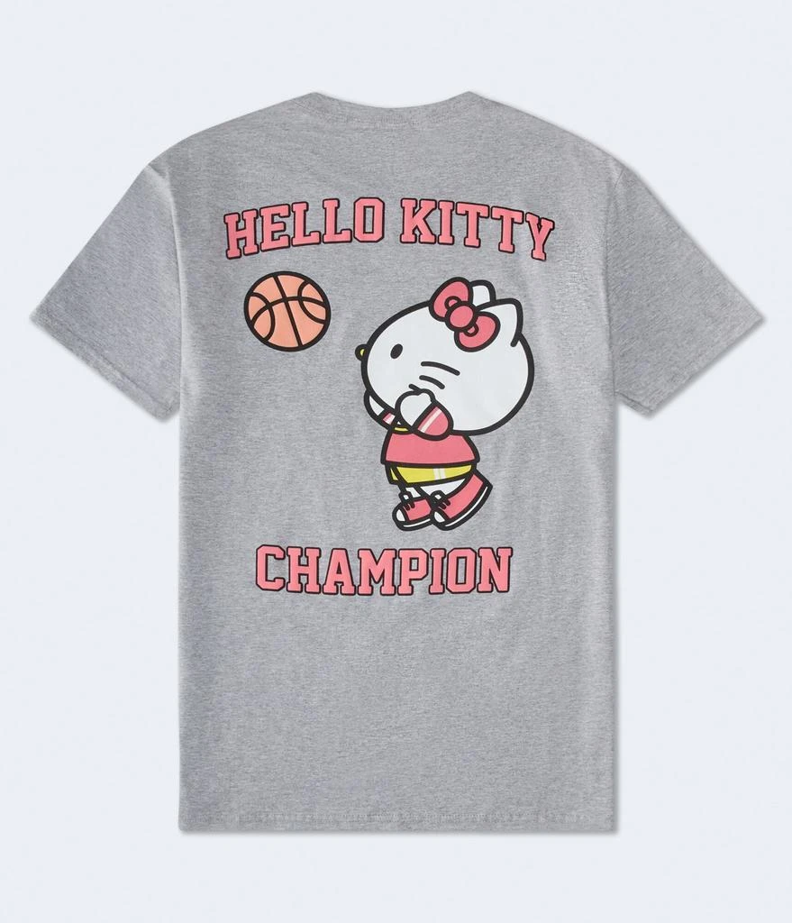 Aeropostale Hello Kitty Basketball Champion Relaxed Graphic Tee 2