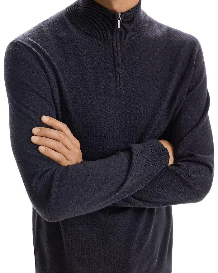 Theory Hilles Quarter Zip Cashmere Sweater 3