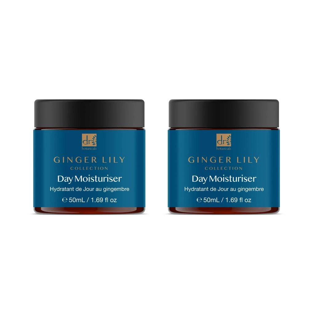 Dr. Botanicals Gingerlily Day Moisturizer 50ml Twin Value Savings Pack 1