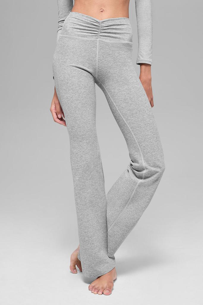 alo YOGA Alosoft イントゥイション ハイウエスト ブーツカット Alo Alosoft Intuition High-Waist Bootcut - Black - Pants - Compare