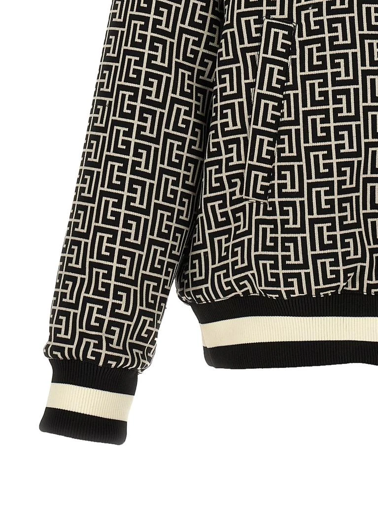 Balmain Balmain Monogram Reversible Bomber Jacket 5