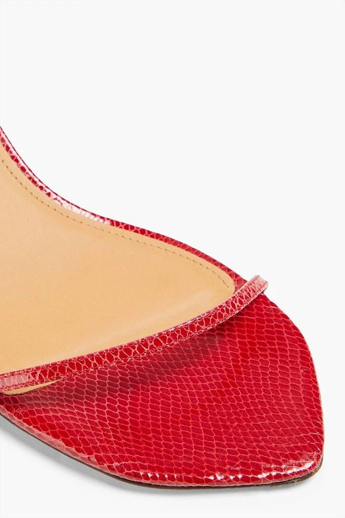 Isabel Marant Aridee snake-effect leather sandals 4