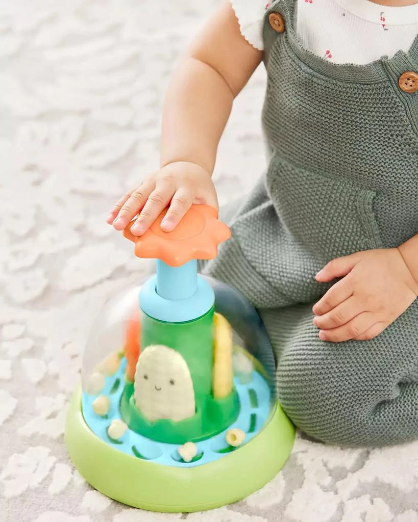 Skip Hop Farmstand Push and Spin Baby Toy 3