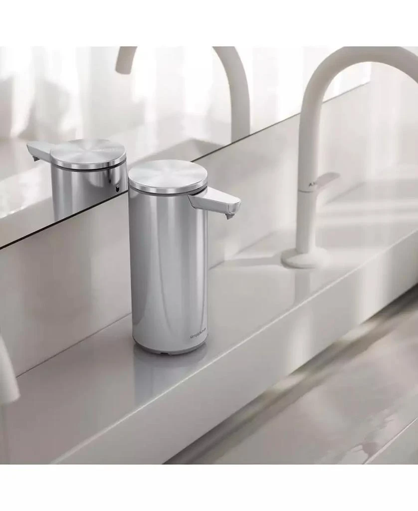 simplehuman 9 oz, Rechargeable Liquid Sensor Pump, Brushed Stainless Steel 5