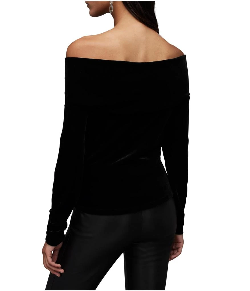 ALL SAINTS Delta Velvet Top 2
