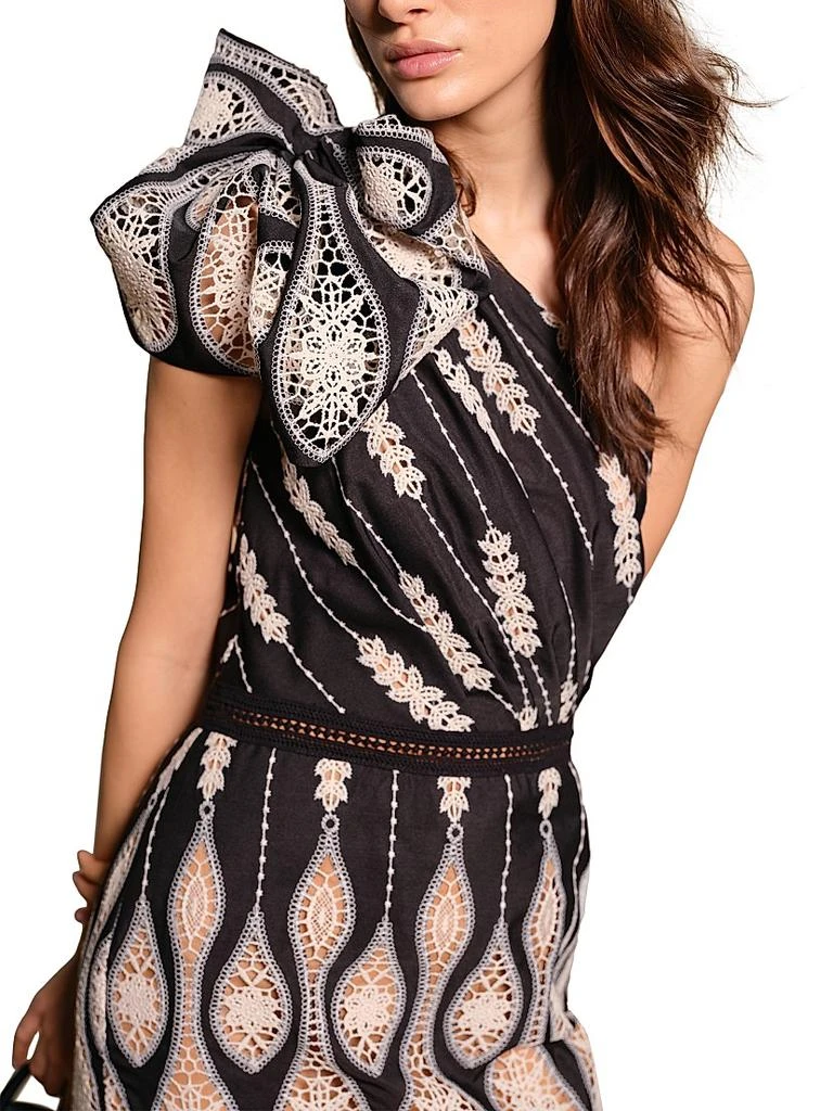 johanna ortiz the power of the sea embroidered mini dress Faviana S10812 Long Pink Lace Prom Dress
