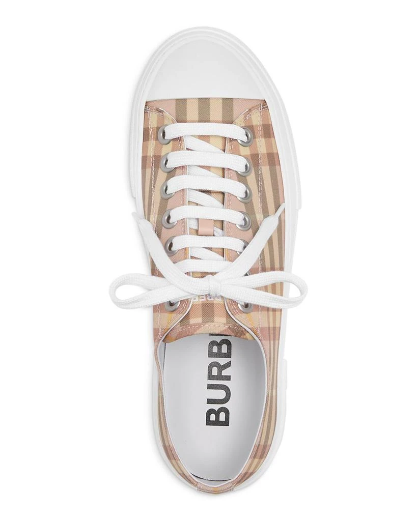 Burberry Women's Check Platform Sneakers 3