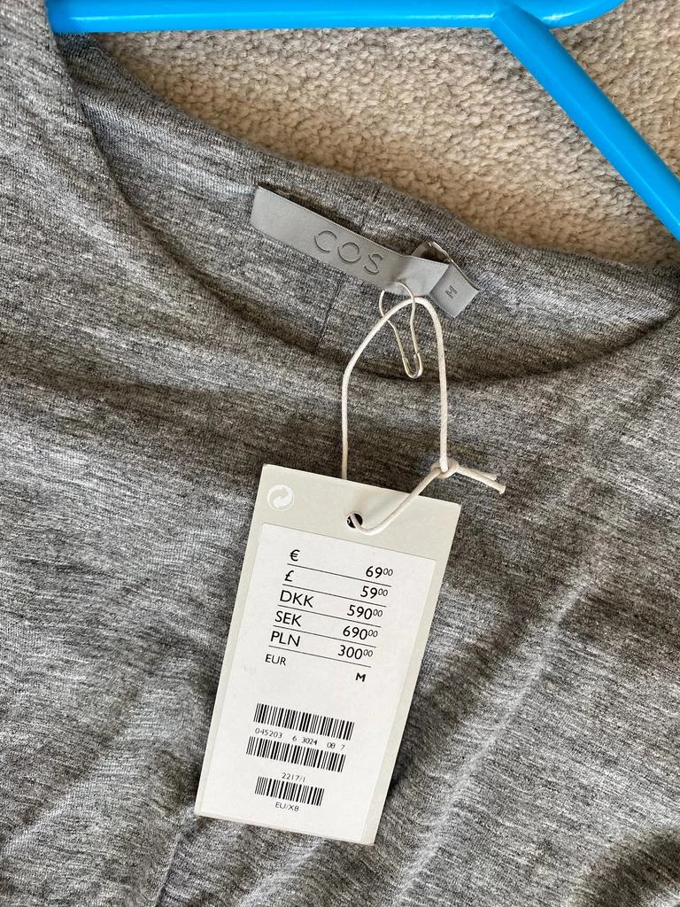 cos Supersoft grey dress 3