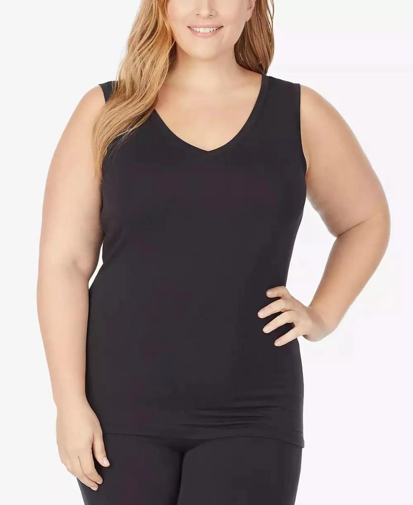 Cuddl Duds Plus Size Softwear with Stretch Reversible Tank Top 3