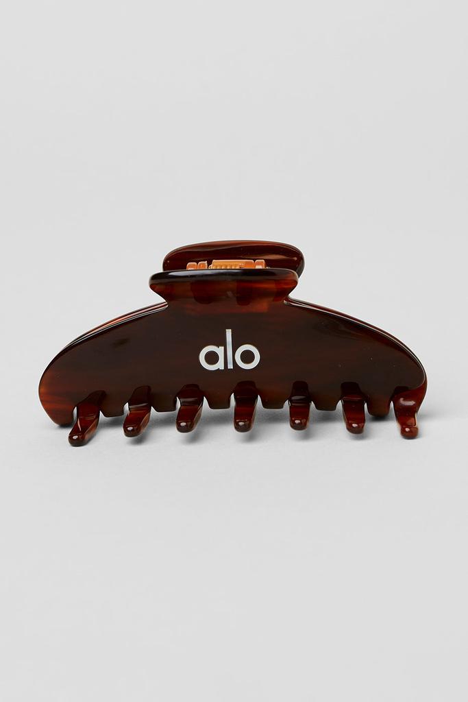 Alo 90's Claw Clip - Brown Tortoise
