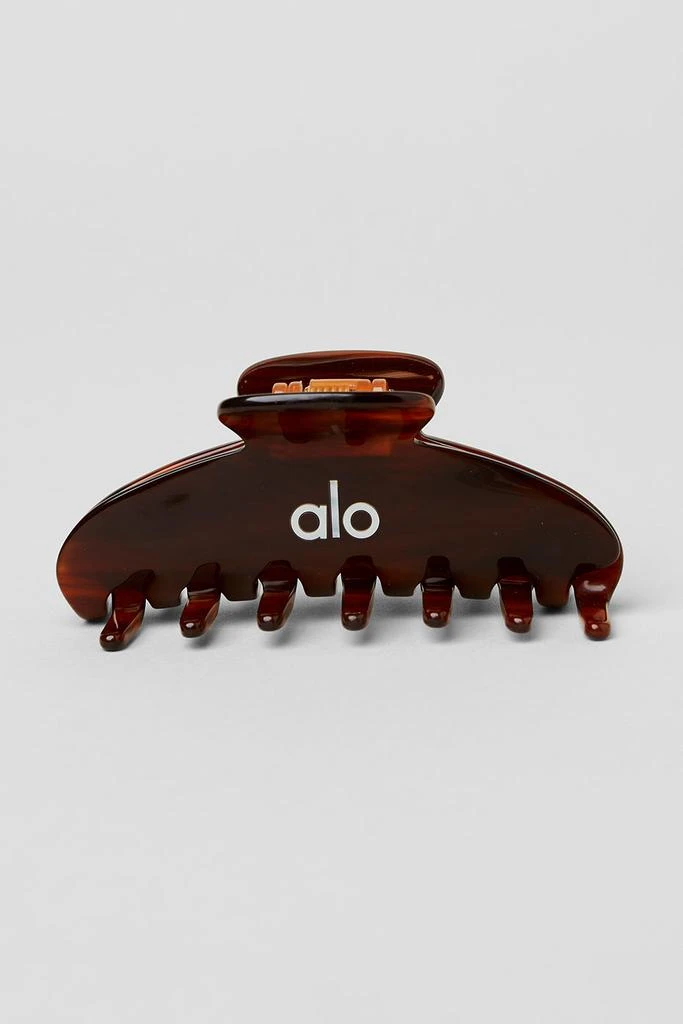 Alo 90's Claw Clip - Brown Tortoise 2