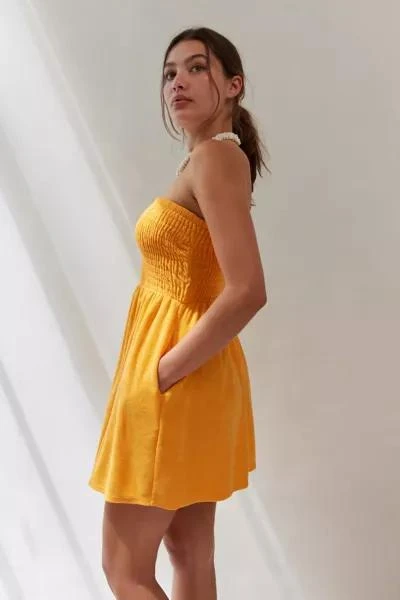 Urban Renewal Urban Renewal Remnants Terry Tube Mini Dress 3