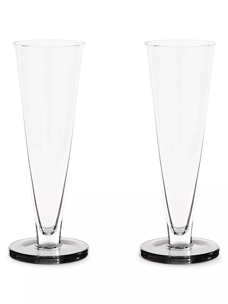 Tom Dixon Puck 2-Piece Flute Glass Set 1