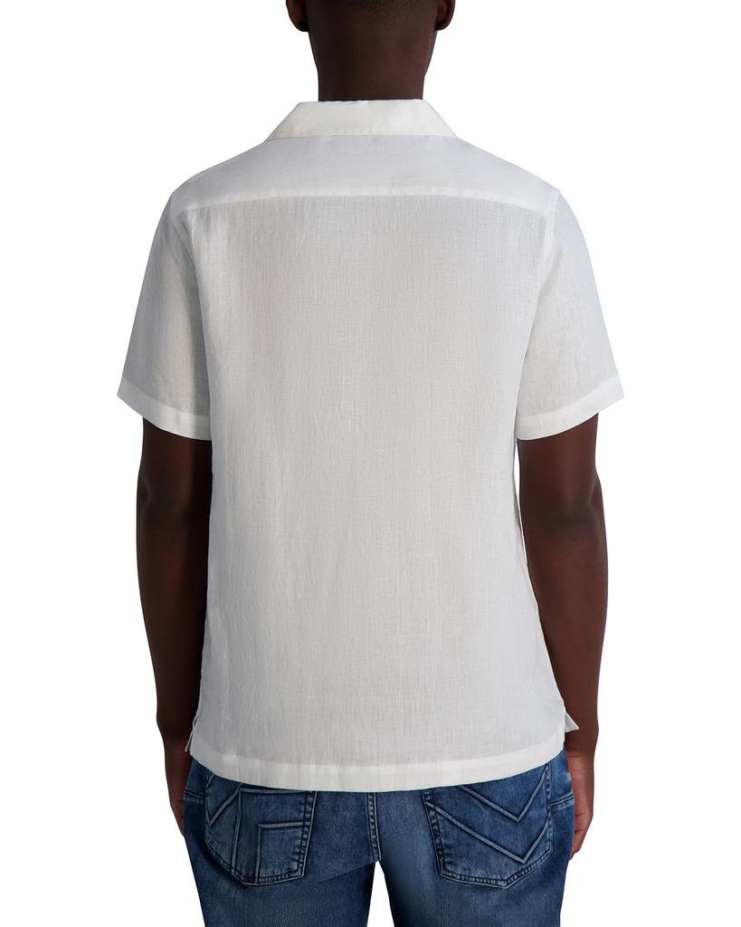 Karl Lagerfeld Paris CAMP COLLAR SHIRT