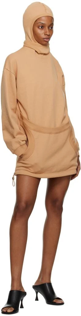 Dion Lee Tan Interlock Mask Hoodie 4