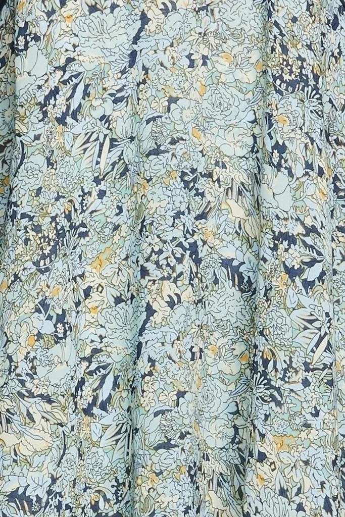 Maje Floral-print crepe de chine mini dress 4