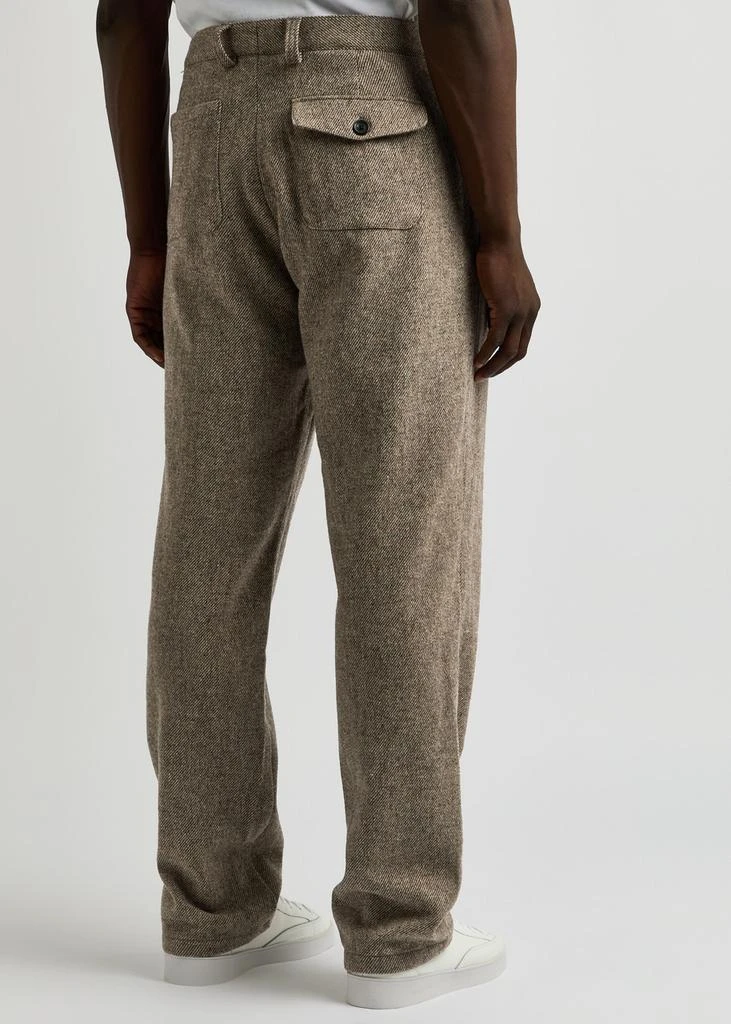 Oliver Spencer Morton straight-leg wool trousers 3
