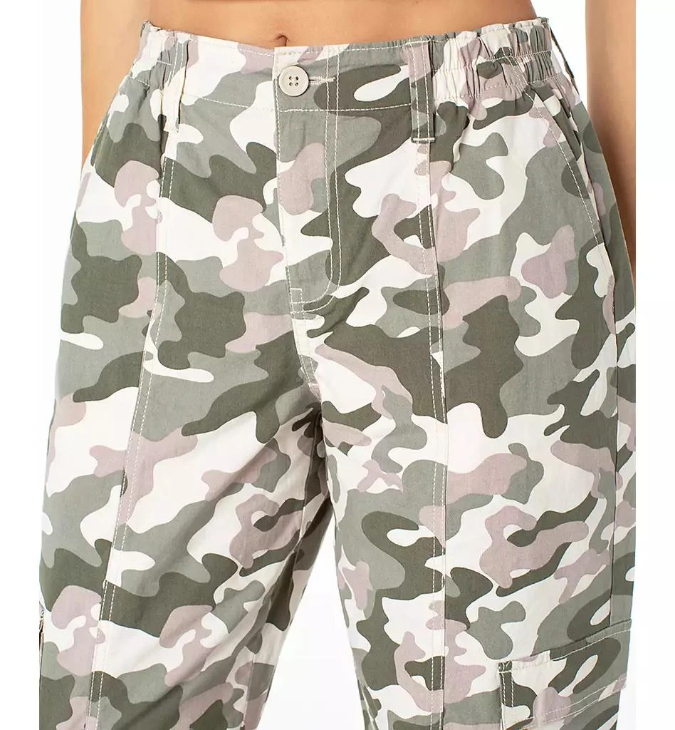 Celebrity Pink Juniors' Camo-Print Drawcord-Hem Parachute Pants 4