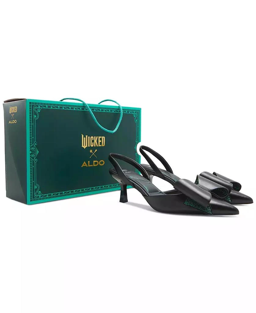 ALDO x Wicked Women's Defy Kitten-Heel Bow Pumps 6