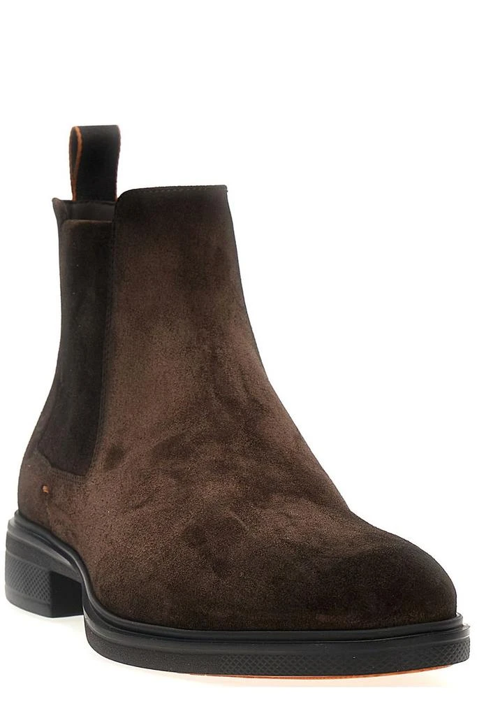 Santoni Santoni Round Toe Ankle Boots 2