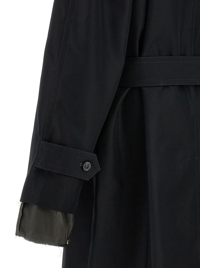 【送料&関税込】Maison Margiela Long Single-breasted Trench MAISON MARGIELA Long Single-breasted Trench Coat - Jackets