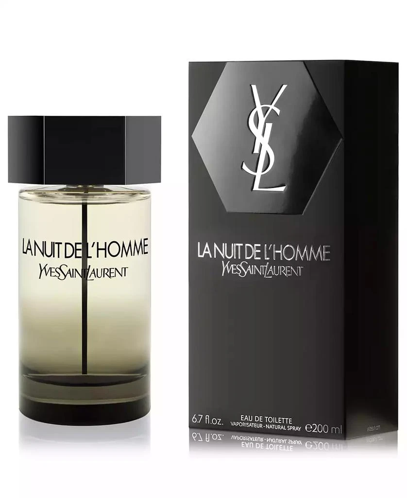 Yves Saint Laurent Men's La Nuit de L'homme Eau de Toilette Spray, 6.7 oz. 3