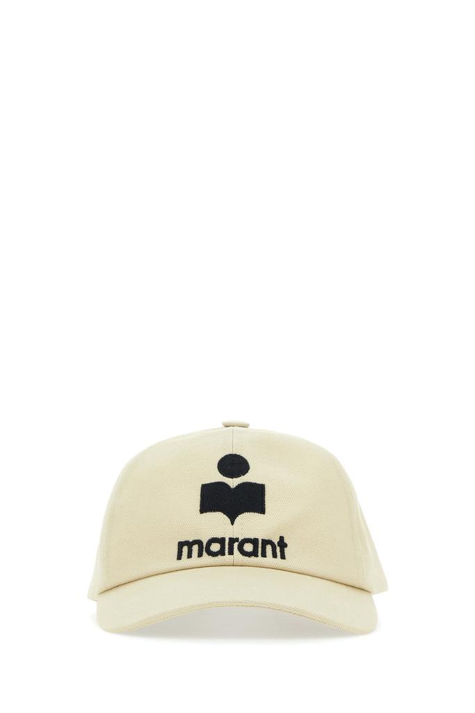 Isabel Marant ISABEL MARANT, TYRON LOGO CAP - Women - White Isabel Marant ISABEL MARANT, TYRON LOGO CAP - Women - White