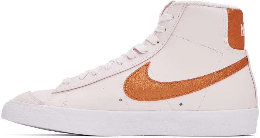 NIKE Pink Blazer '77 ESS Mid Sneakers 3