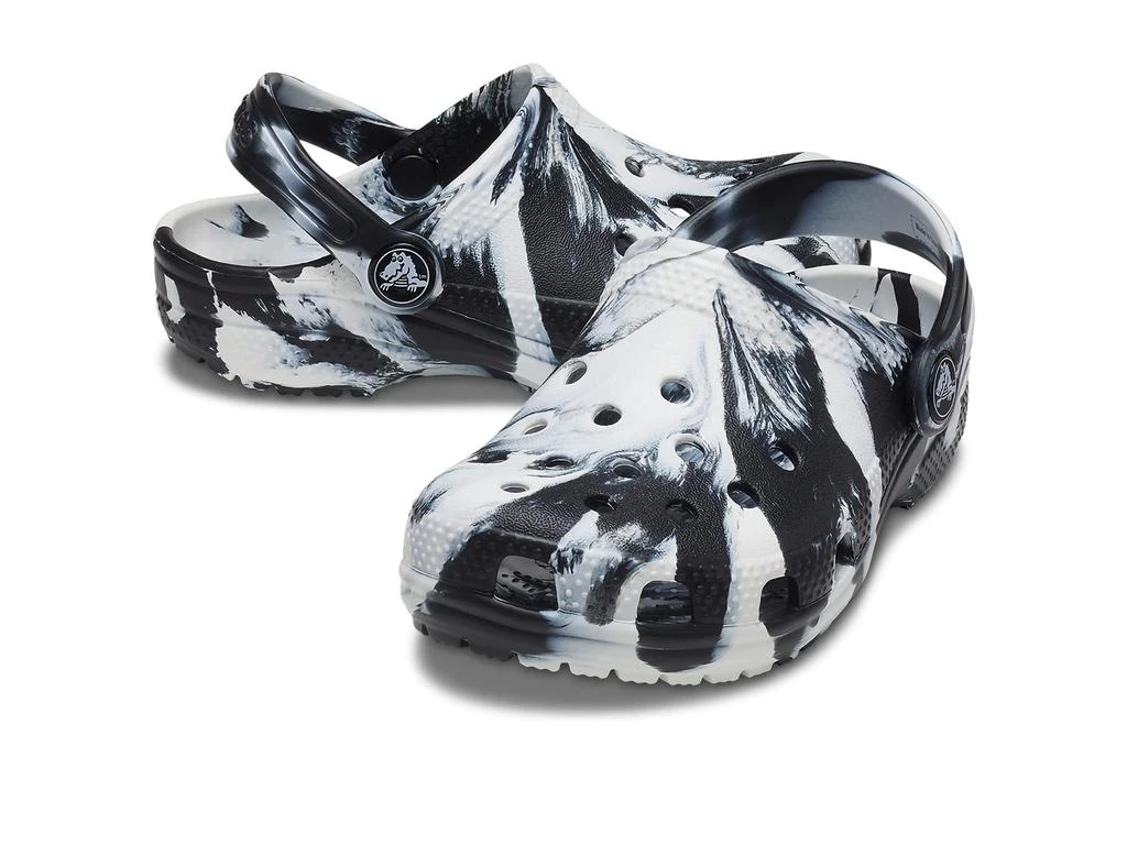 Crocs Classic Marbled Tie-Dye Clogs (Toddler) 1