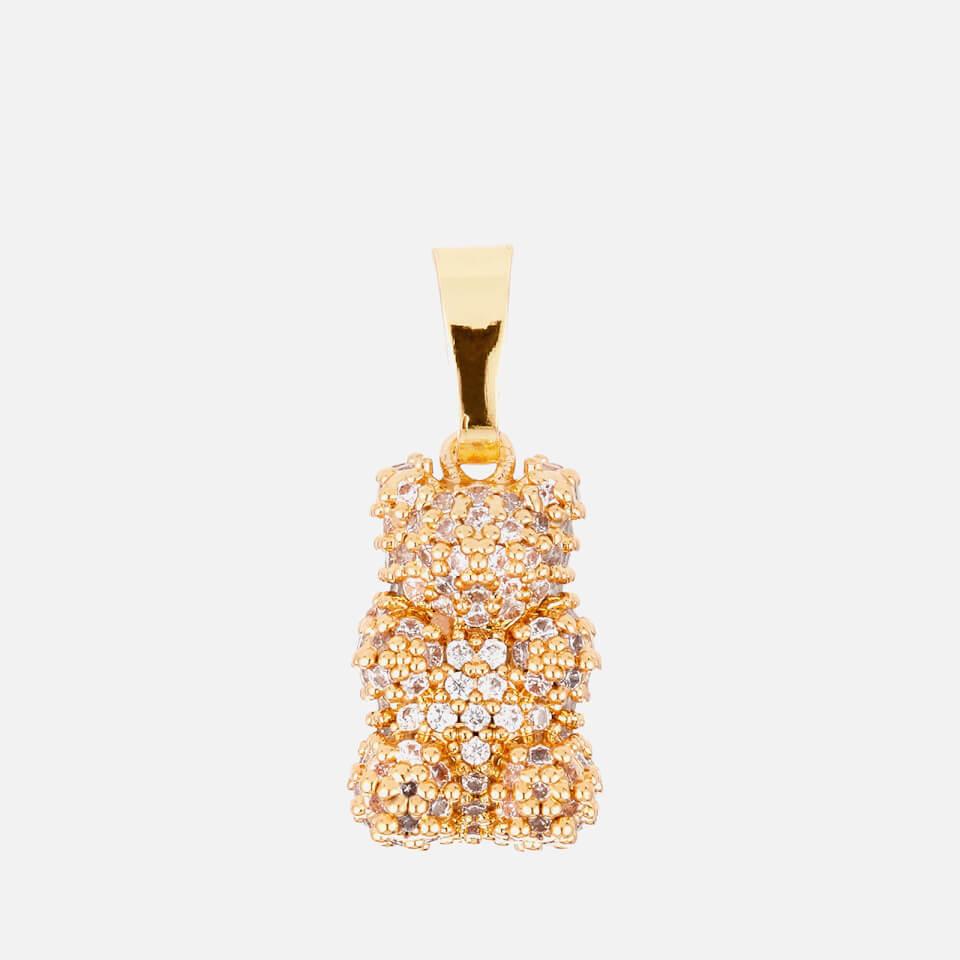 Crystal Haze Crystal Haze Women's Pave Nostalgia Bear - Gold