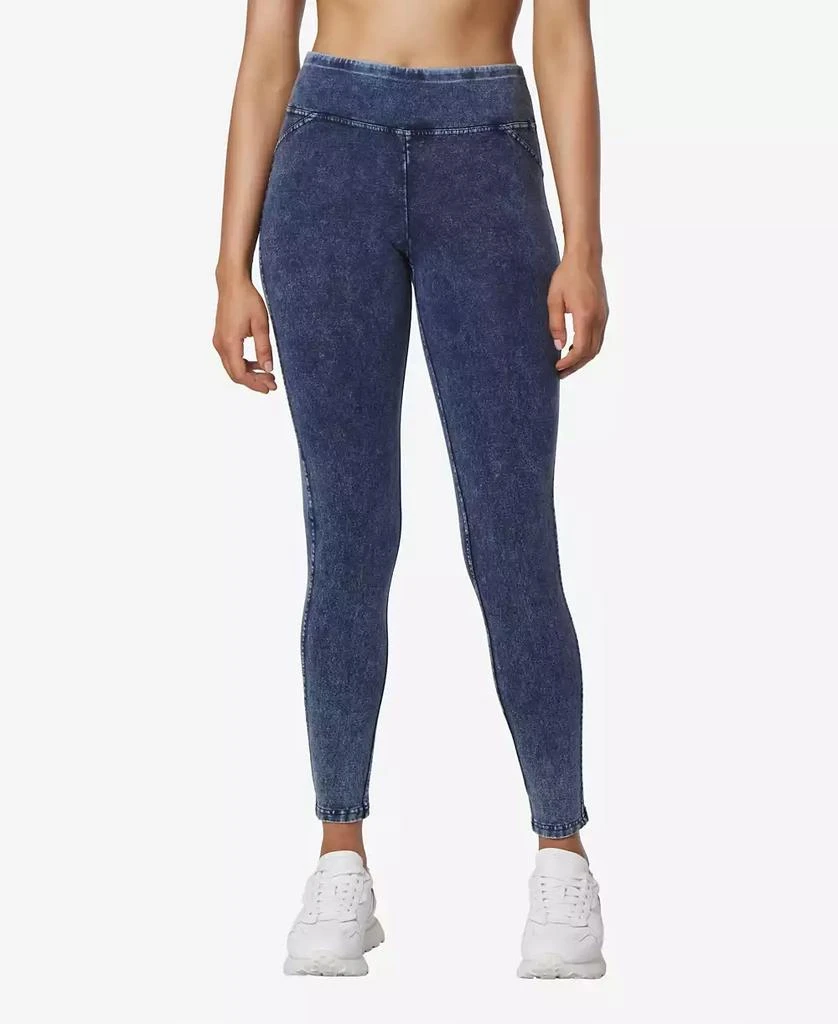 Marc New York by Andrew Marc Women's Full Length Pull On Legging Pants 1