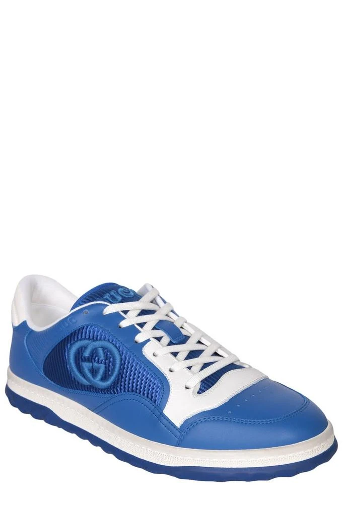 Gucci Gucci Logo Embroidered Low-Top Sneakers 2