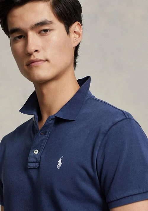 Polo Ralph Lauren Ralph Lauren Custom Slim Fit Spa Terry Polo Shirt 3