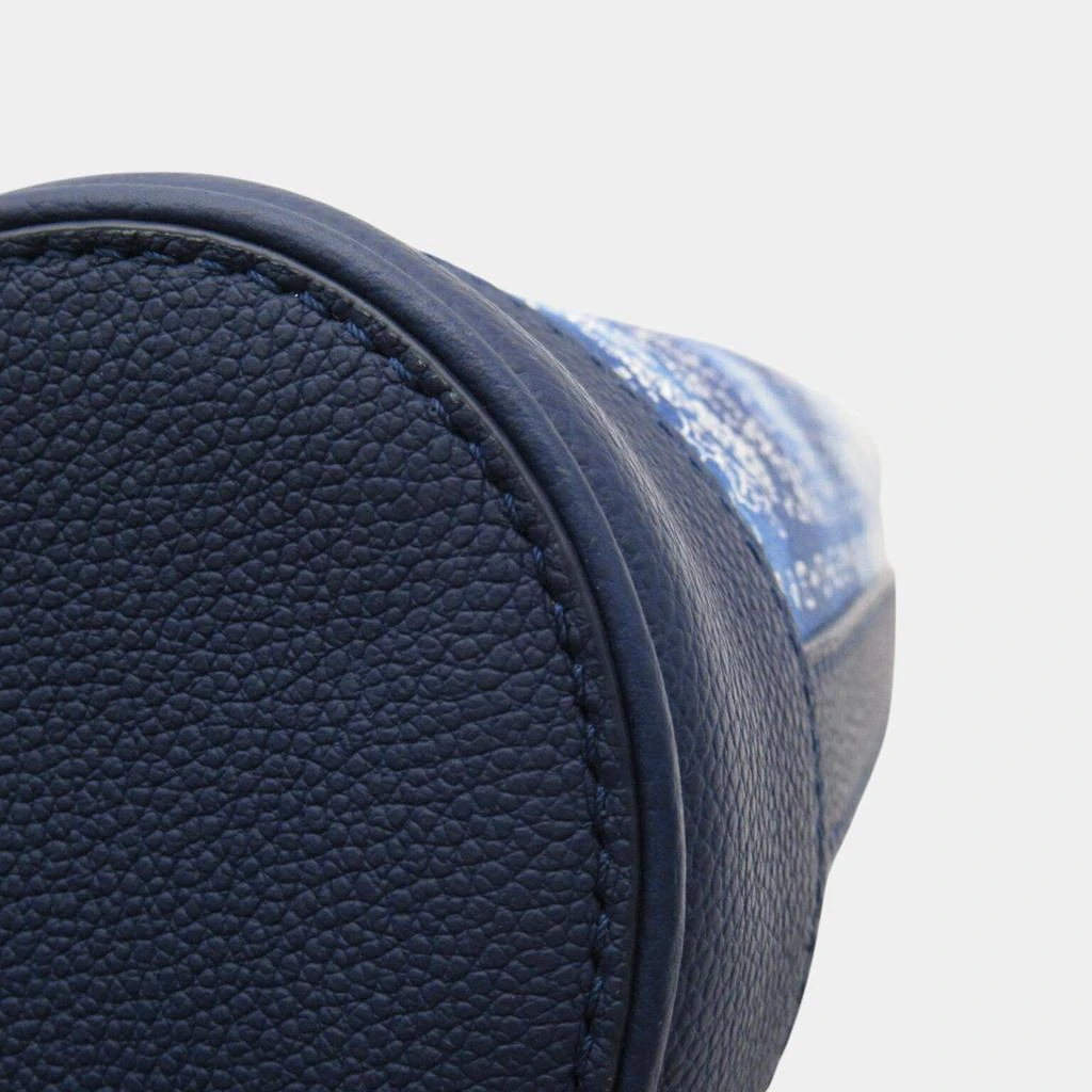 Louis Vuitton Louis Vuitton Randonne PM Coated Canvas Monogram Bandana Blue Shoulder Bag 8
