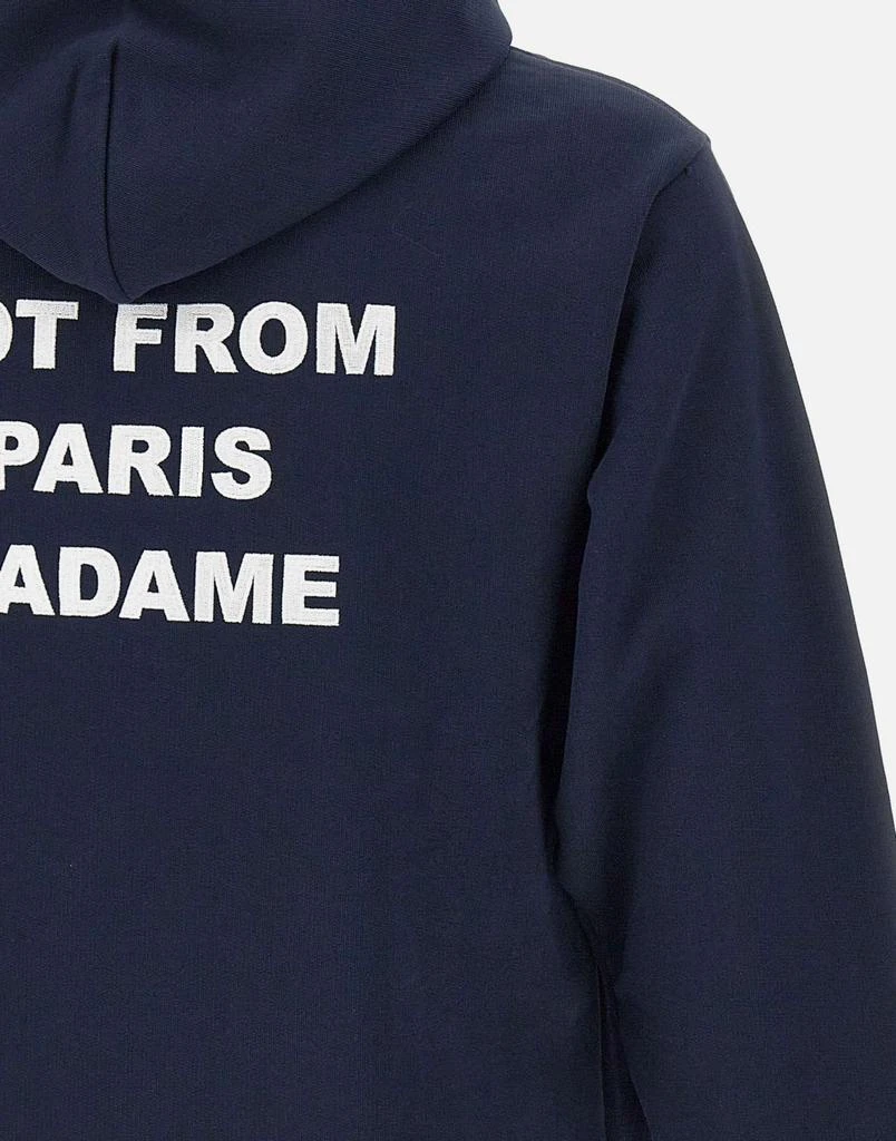 Drôle de Monsieur ‘ Le Hoodie Slogan’ cotton sweatshirt 3