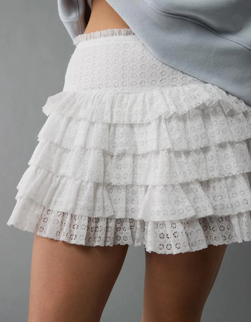AE AE High-Waisted Ruffle Mini Skort 6