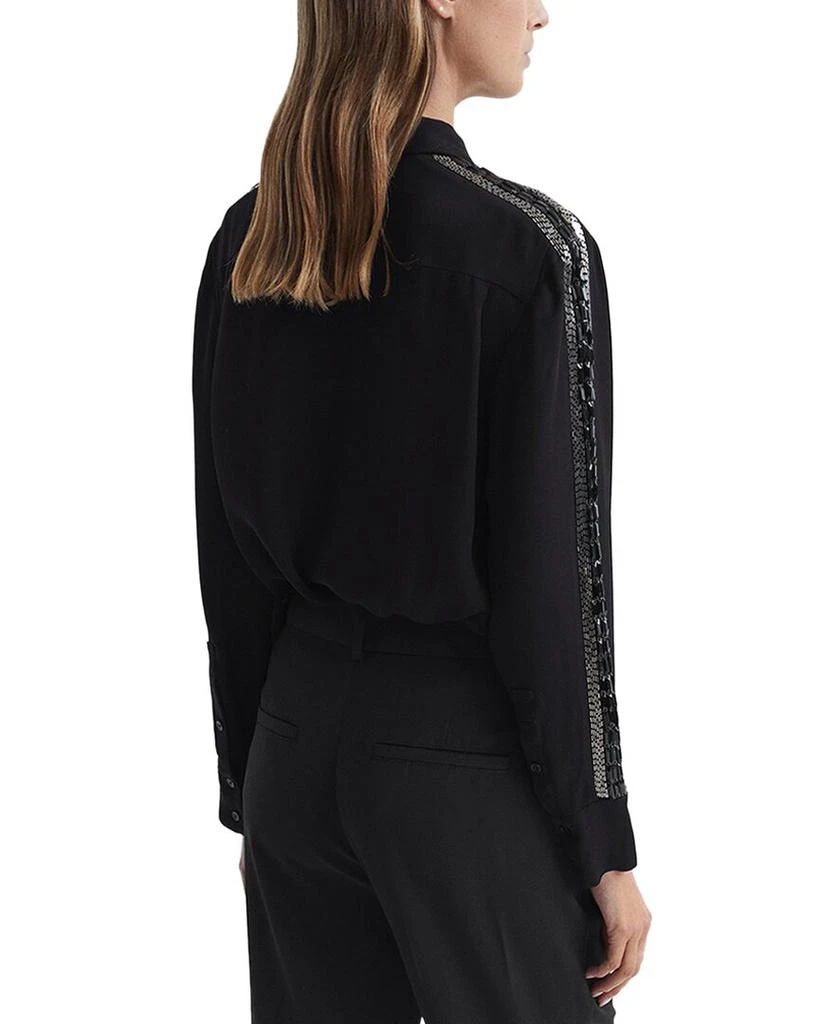 REISS Angie Embellished Blouse 2