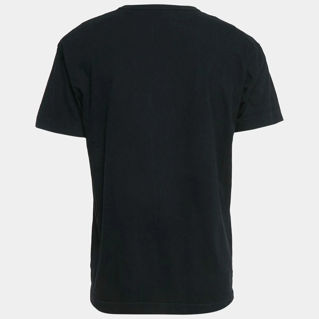 Comme des Garcons Comme des Garcons Play Black Heart Applique Cotton Jersey T-Shirt XL 2