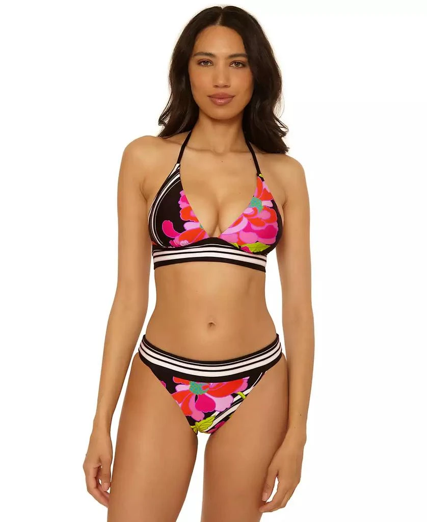 Trina Turk Women's Bougainvillea Reversible Hipster Swim Bottom 1