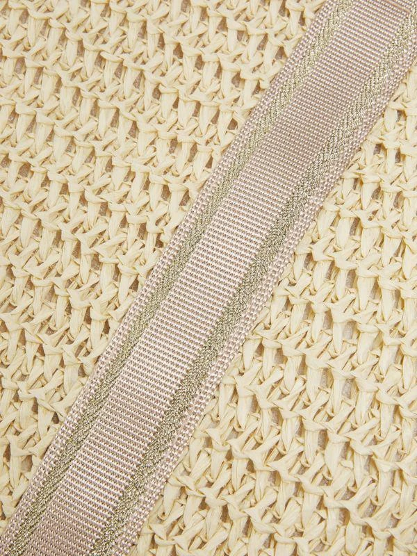 Vintage Havana Raffia Tote Bag 5