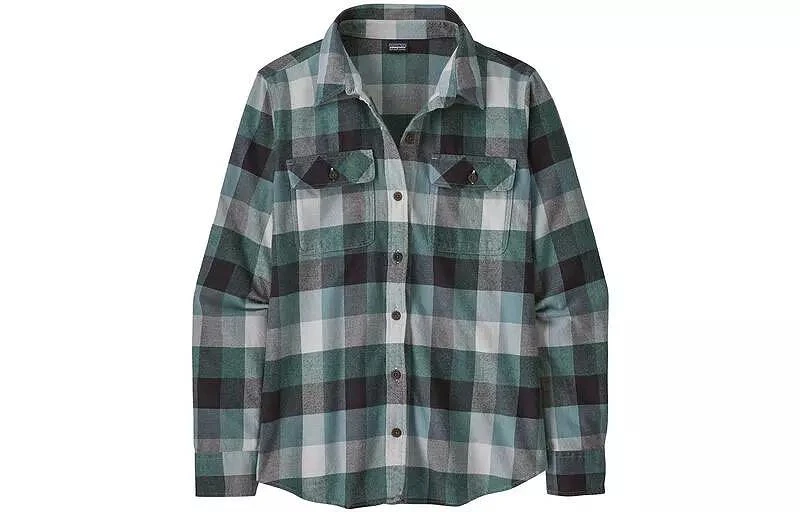 Patagonia Patagonia Women's Long Sleeve Organic Cotton Midweight Fjord Flannel Shirt 4