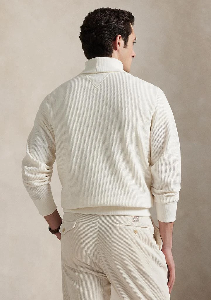 Ralph Lauren Waffle-Knit Fleece Turtleneck 2