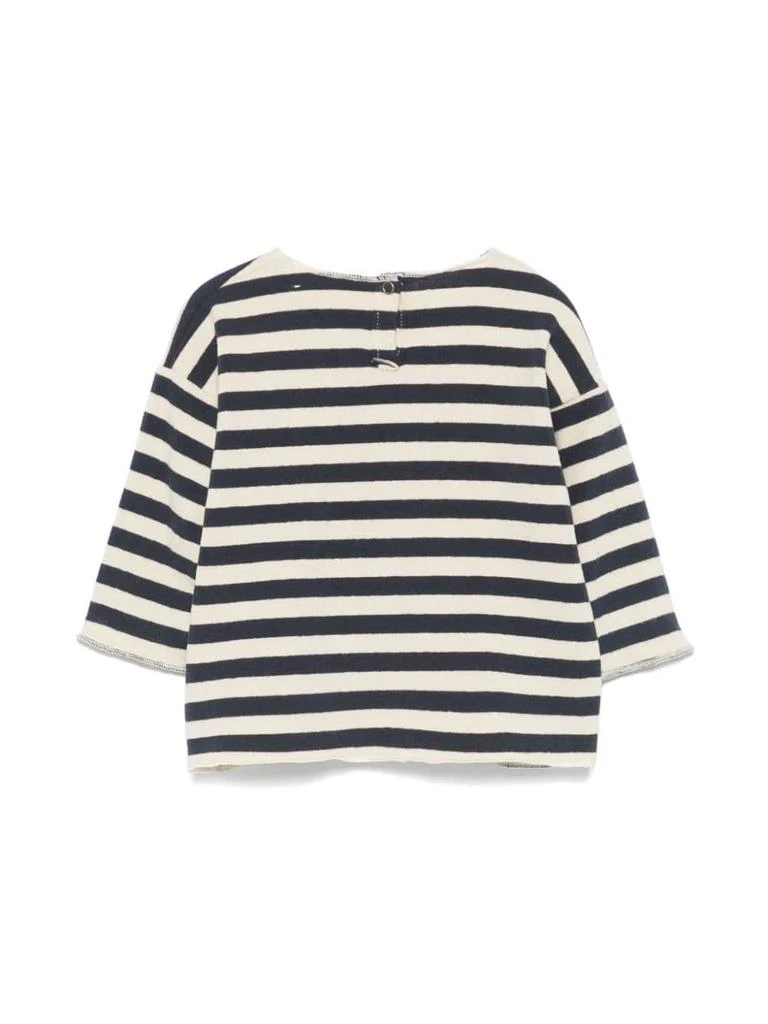 BABE & TESS Blue/white T-shirt Baby Girl 3