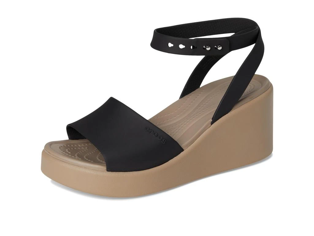Crocs Brooklyn Ankle Strap Wedges 7