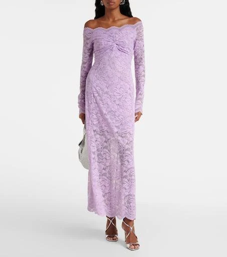 Rabanne Lavender lace gown 2