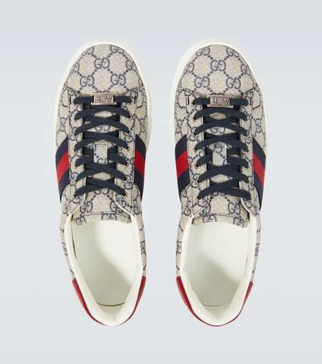 Gucci Gucci Ace canvas sneakers 4