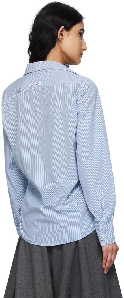 HODAKOVA Blue Asymmetric Shirt 3